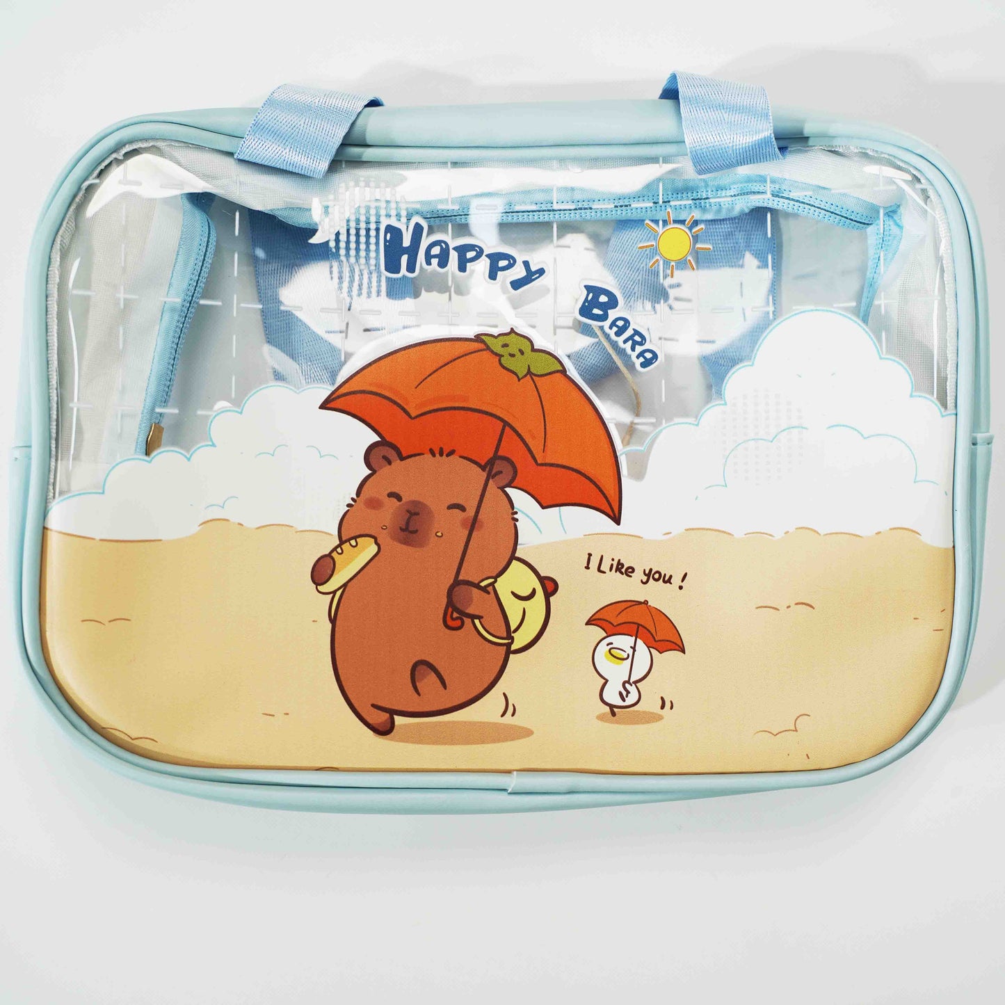 Bolsa de maquillaje de capibara