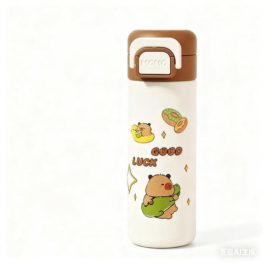 ILAHUI Cute Insulated Water Bottle 450ML 81476230