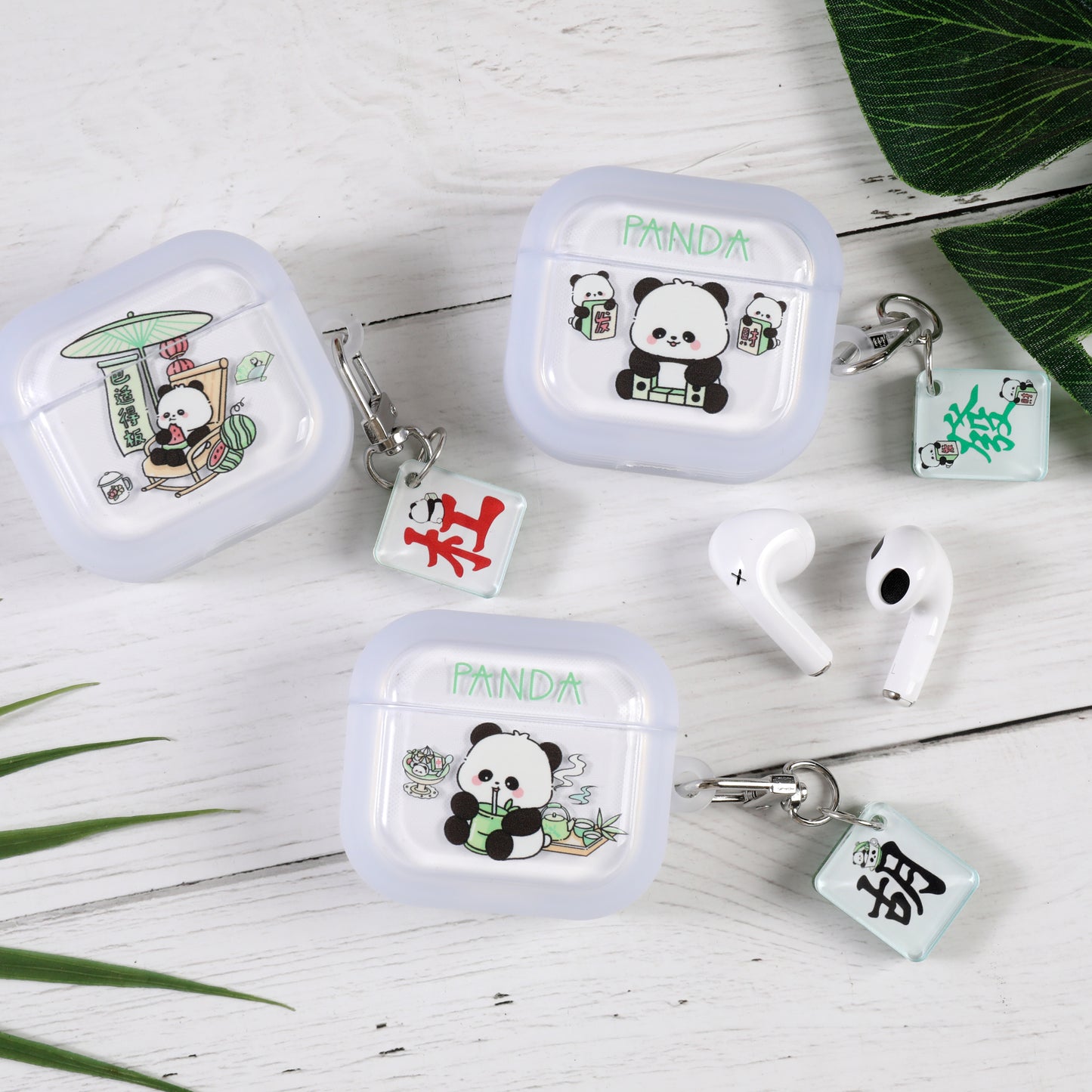 44486850 Panda Series TWS Bluetooth Earphones