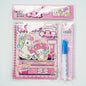 Set de cuadernos de dibujo acuáticos de Sanrio