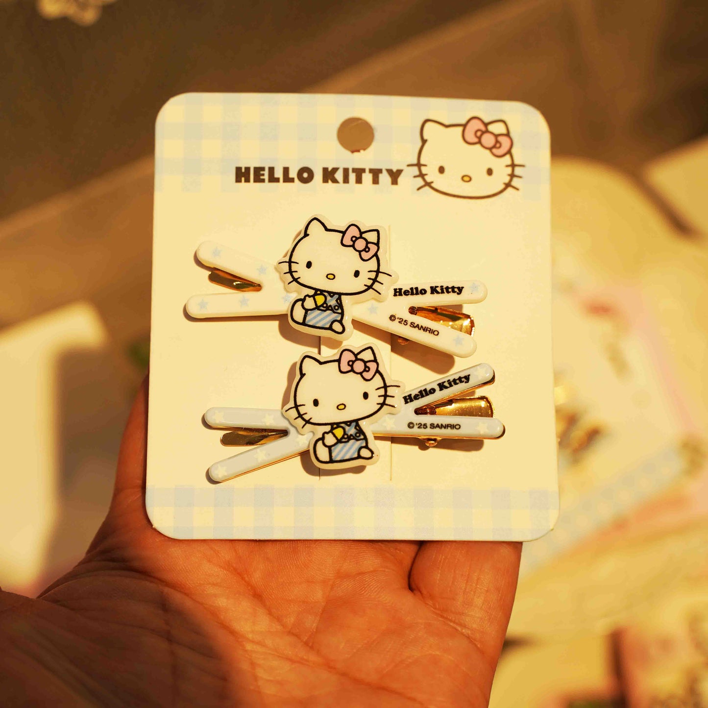 HelloKitty Pink Hair Clip Series