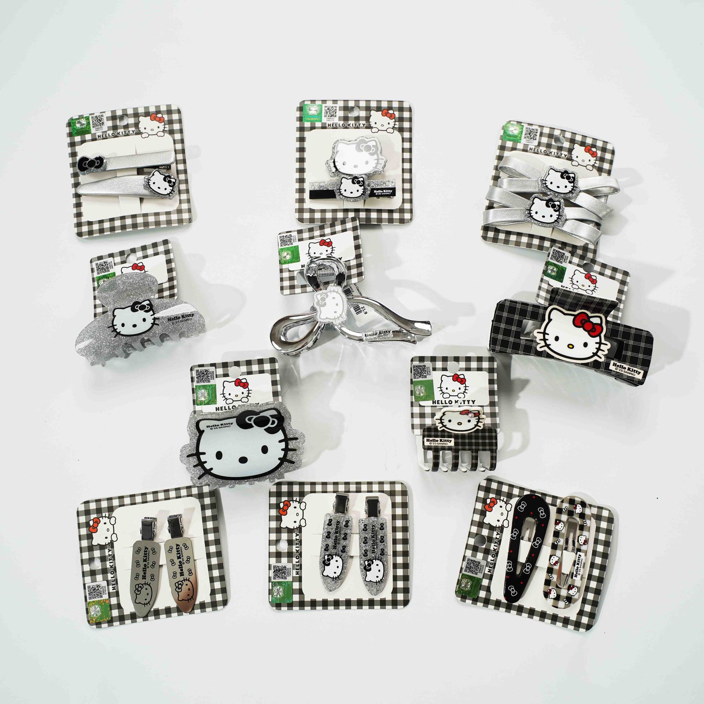 Saniro Black Hair Clip Series