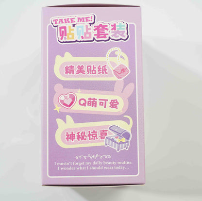 Saniro Sticker Set Box（Kuromi，Mymelody）