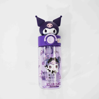 Sanrio Water Bottle 500ml（Kuromi，HelloKitty，Cinamoroll）