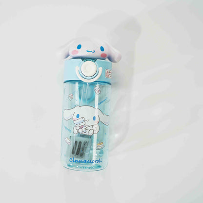 Sanrio Water Bottle 500ml（Kuromi，HelloKitty，Cinamoroll）
