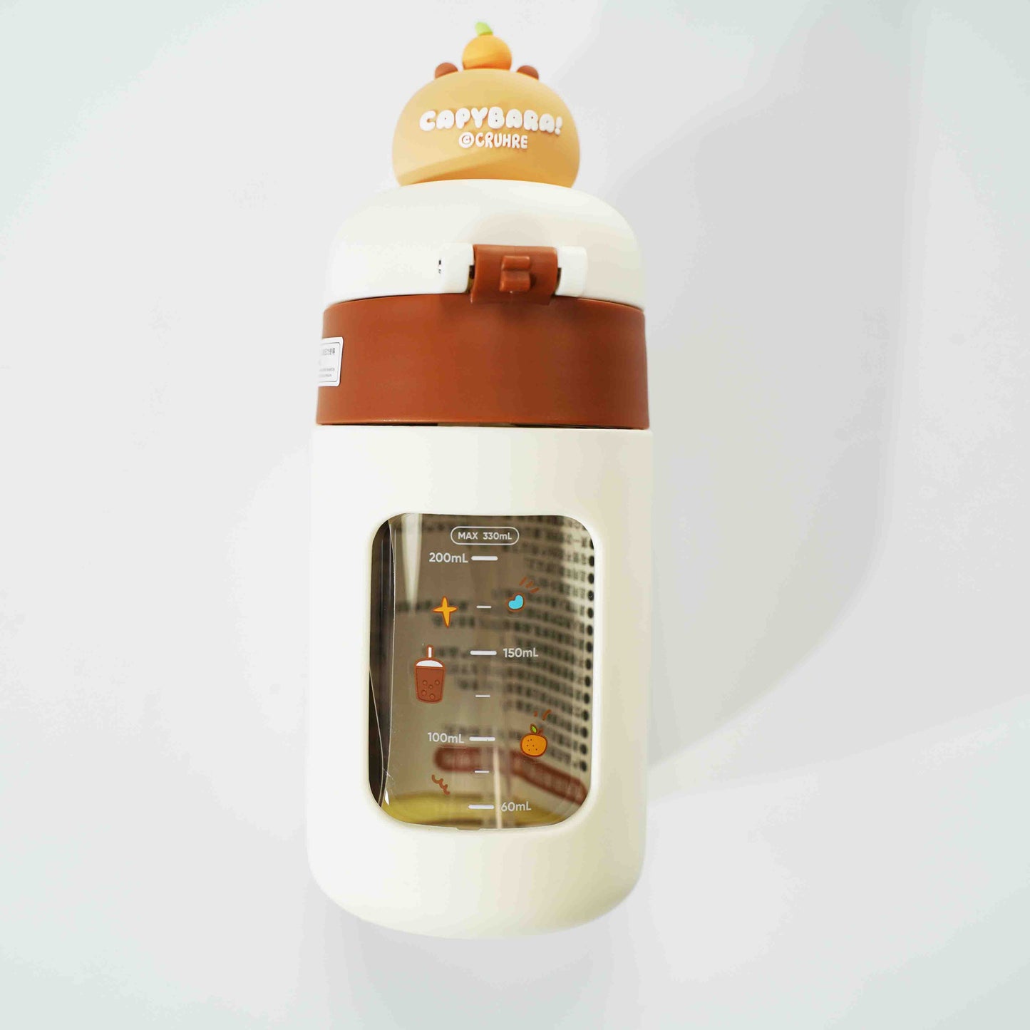Capybara Water Bottle （max 330ml）
