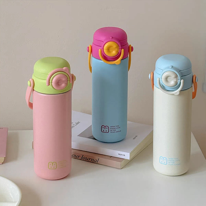 ILAHUI Simple Solid Color Thermos Cup 500ML 71886830